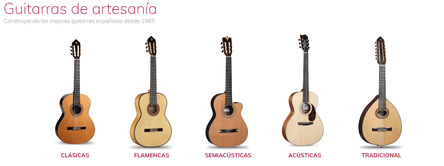 Clasificación de guitarras: Una guía completa para elegir el instrumento perfecto - Alhambra Guitarras