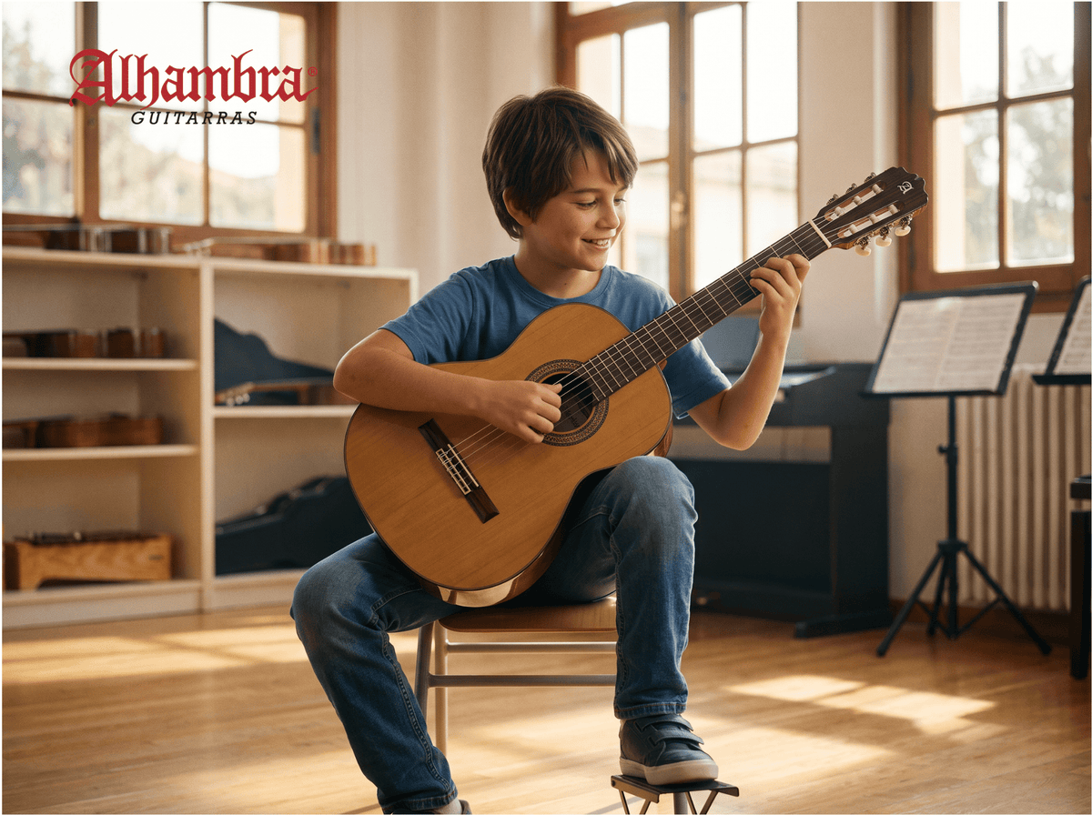 Mejores guitarras 3/4: la guía técnica definitiva para acertar con la cadete - Alhambra Guitarras