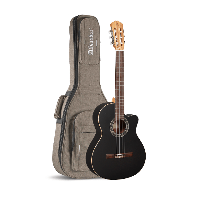 Alhambra Black Satin CW EZ - 1Alhambra Guitarras