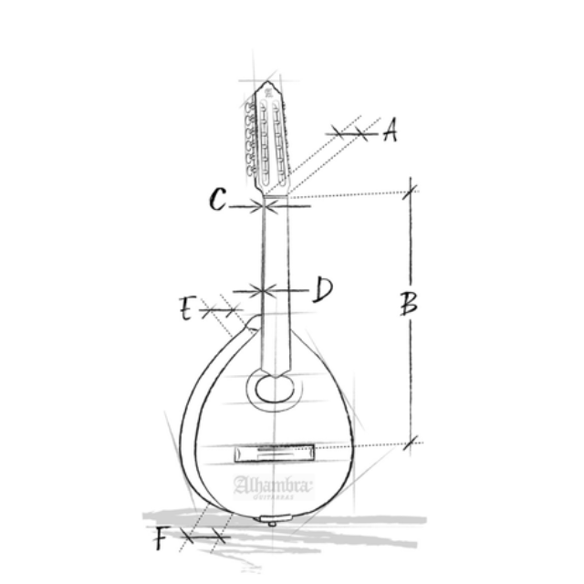 Laúd-size-Alhambra Guitarras