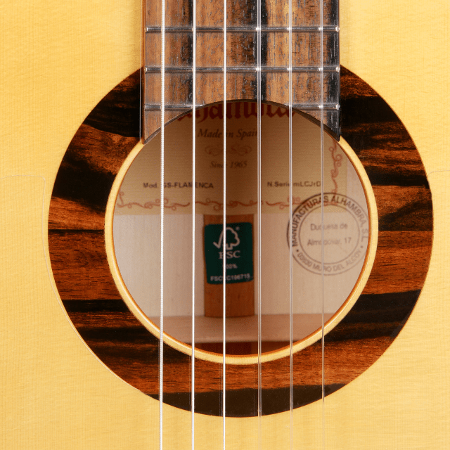 Guitarra Alhambra Green Sustain Flamenco - Alhambra Guitarras desde 1965 -5