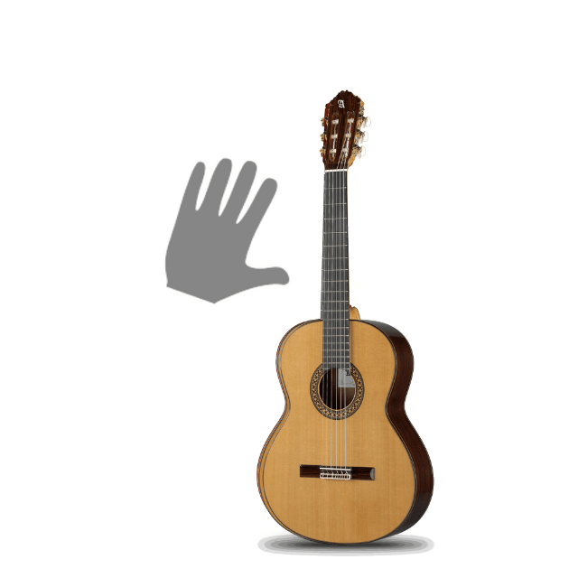 Guitarra Alhambra 4 P Especial Zurda - Alhambra Guitarras desde 1965 -1