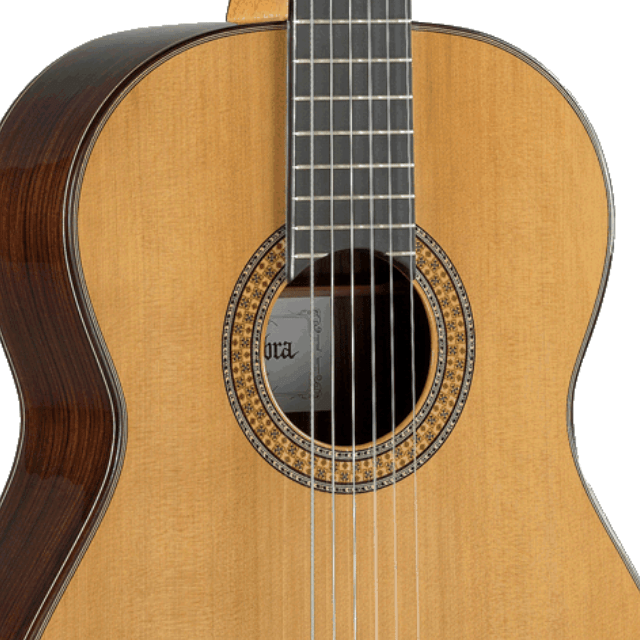 Guitarra de madera maciza Alhambra 9 P - 1/2 - Alhambra Guitarras desde 1965#-6