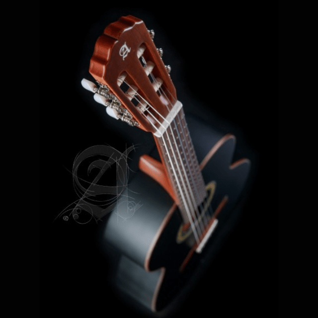Alhambra 1 C Black Satin - Alhambra Guitarras