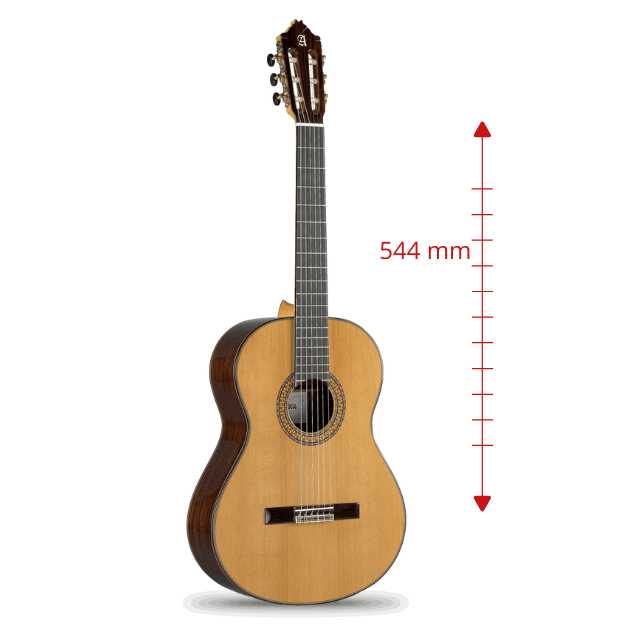 Guitarra de madera maciza Alhambra 9 P - 1/2 - Alhambra Guitarras desde 1965#-2