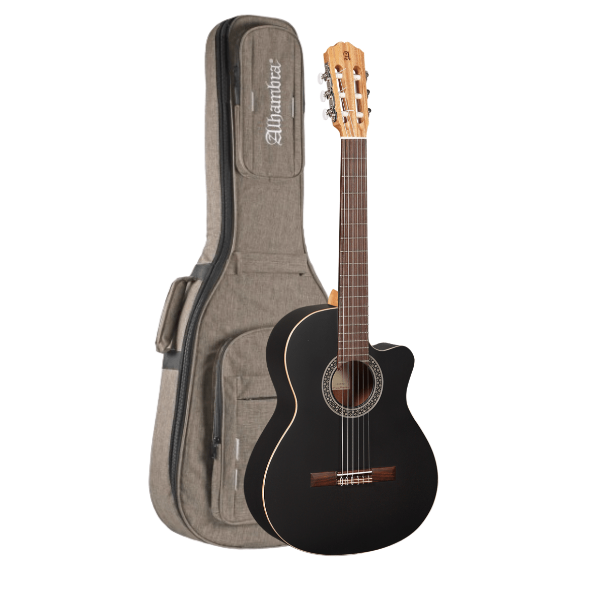 Alhambra Black Satin CT EZ - Alhambra Guitarras