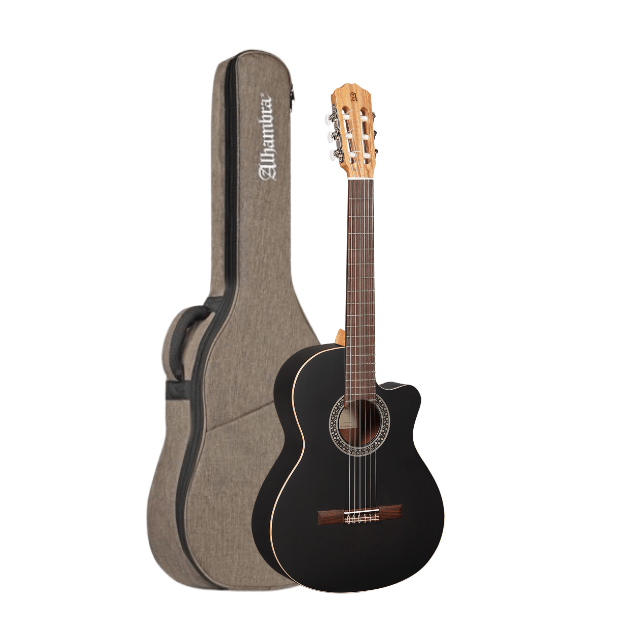 Alhambra Black Satin CT EZ - Alhambra Guitarras