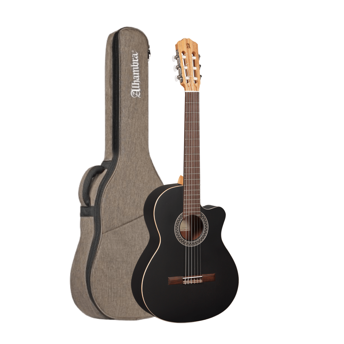 Alhambra Black Satin CW EZ - Alhambra Guitarras