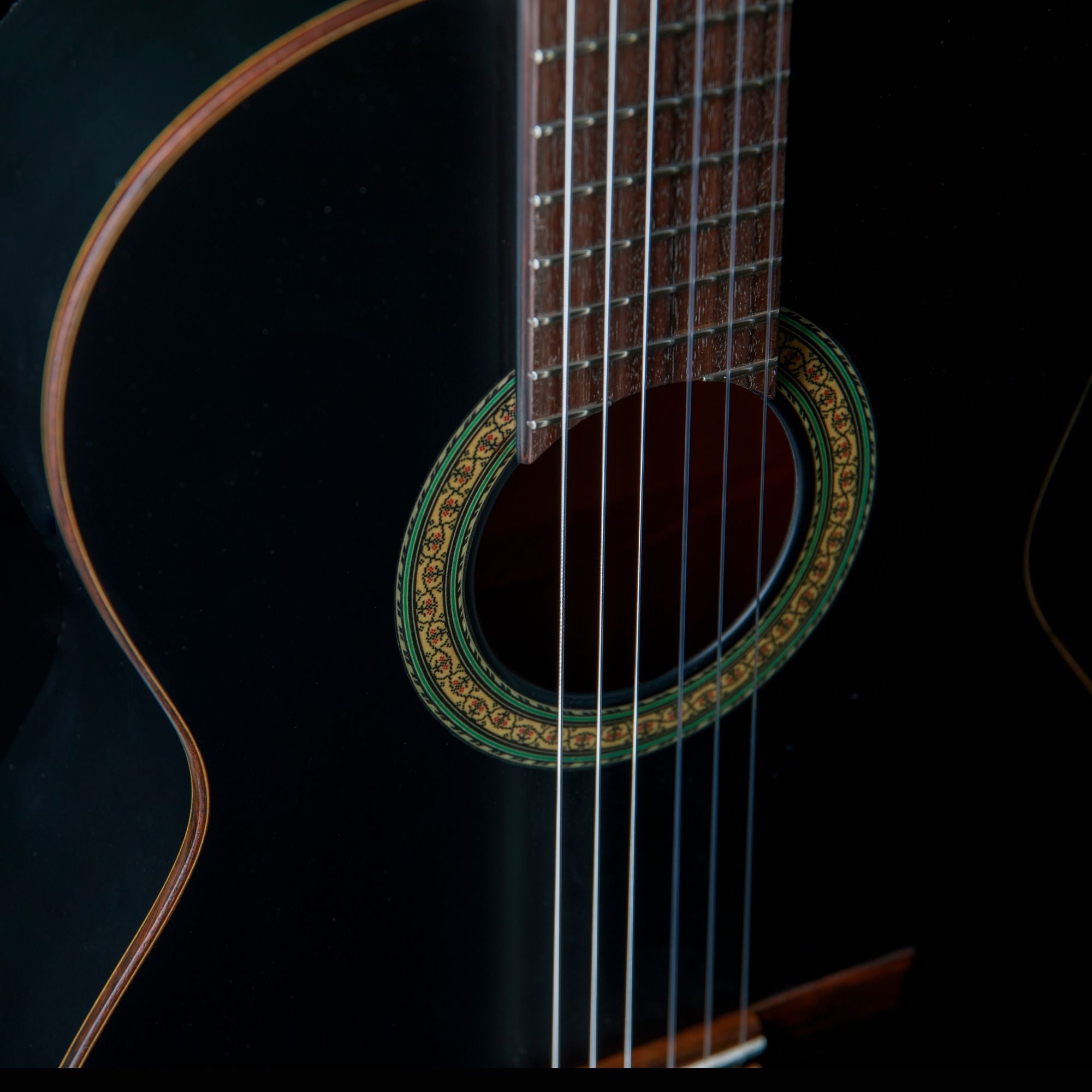 Alhambra 1 C Black Satin