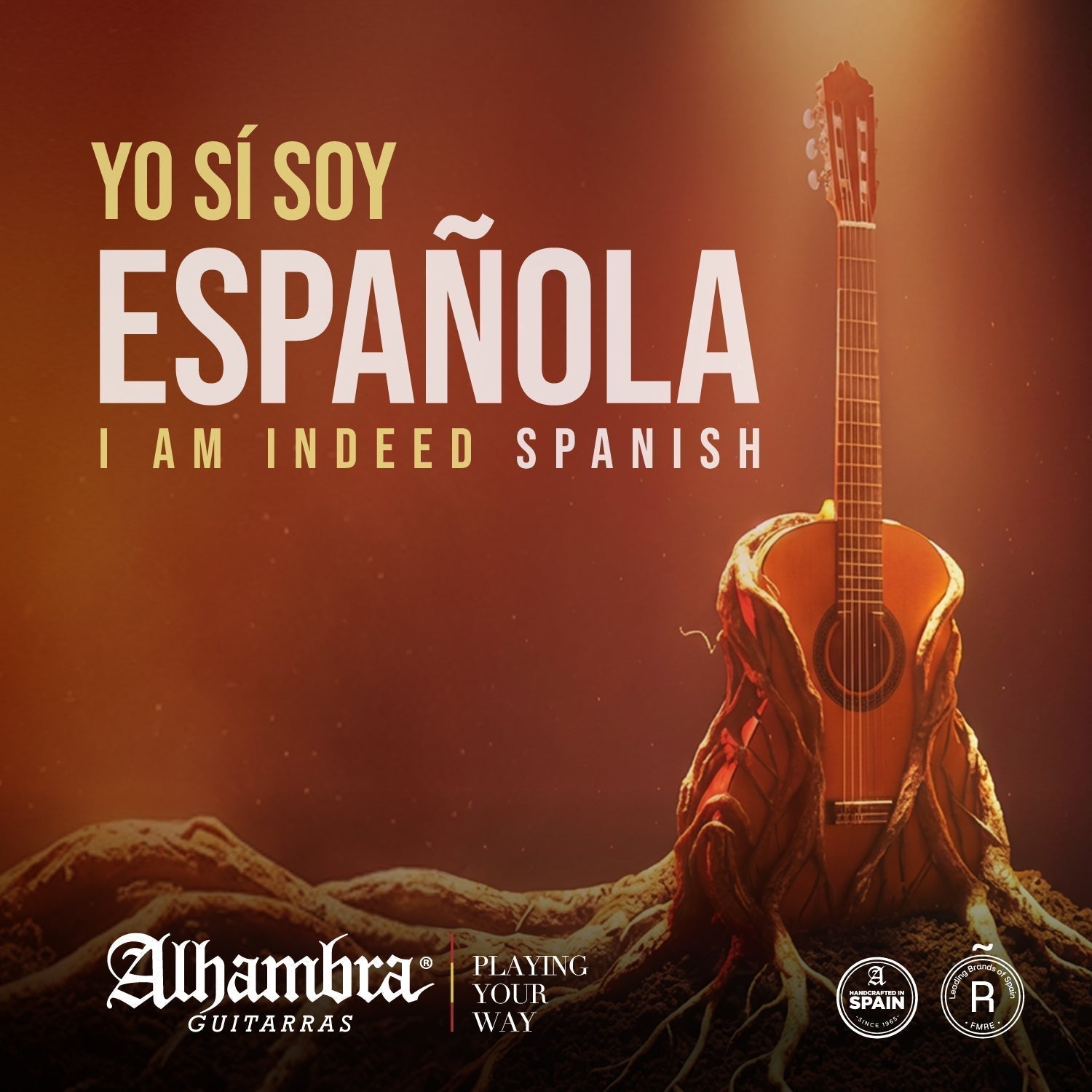El alma tras las cuerdas: ¿Por qué decimos "Yo Sí Soy Española"? - Alhambra Guitarras