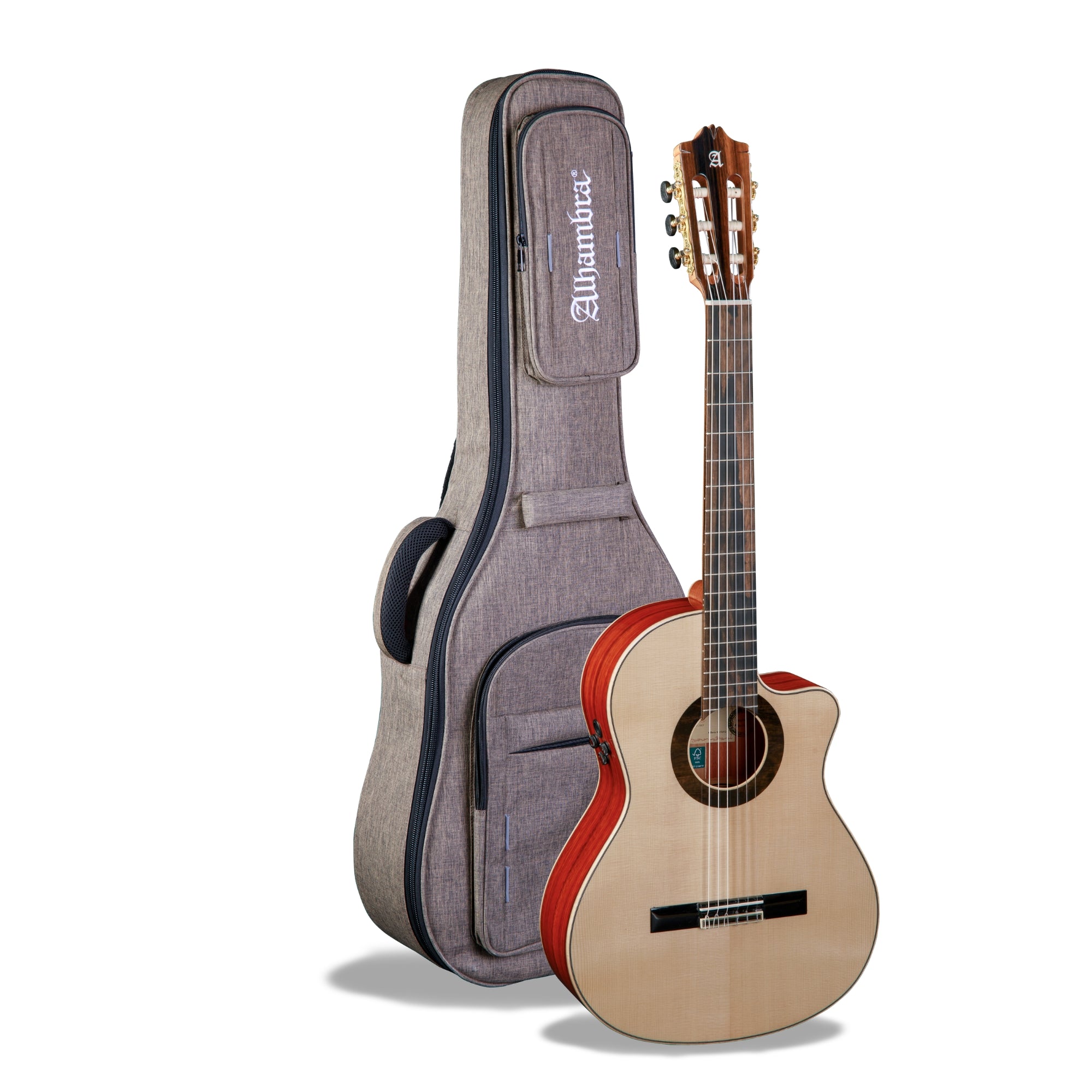 Green Sustain GSC CW E8 Classical Acoustic Guitar