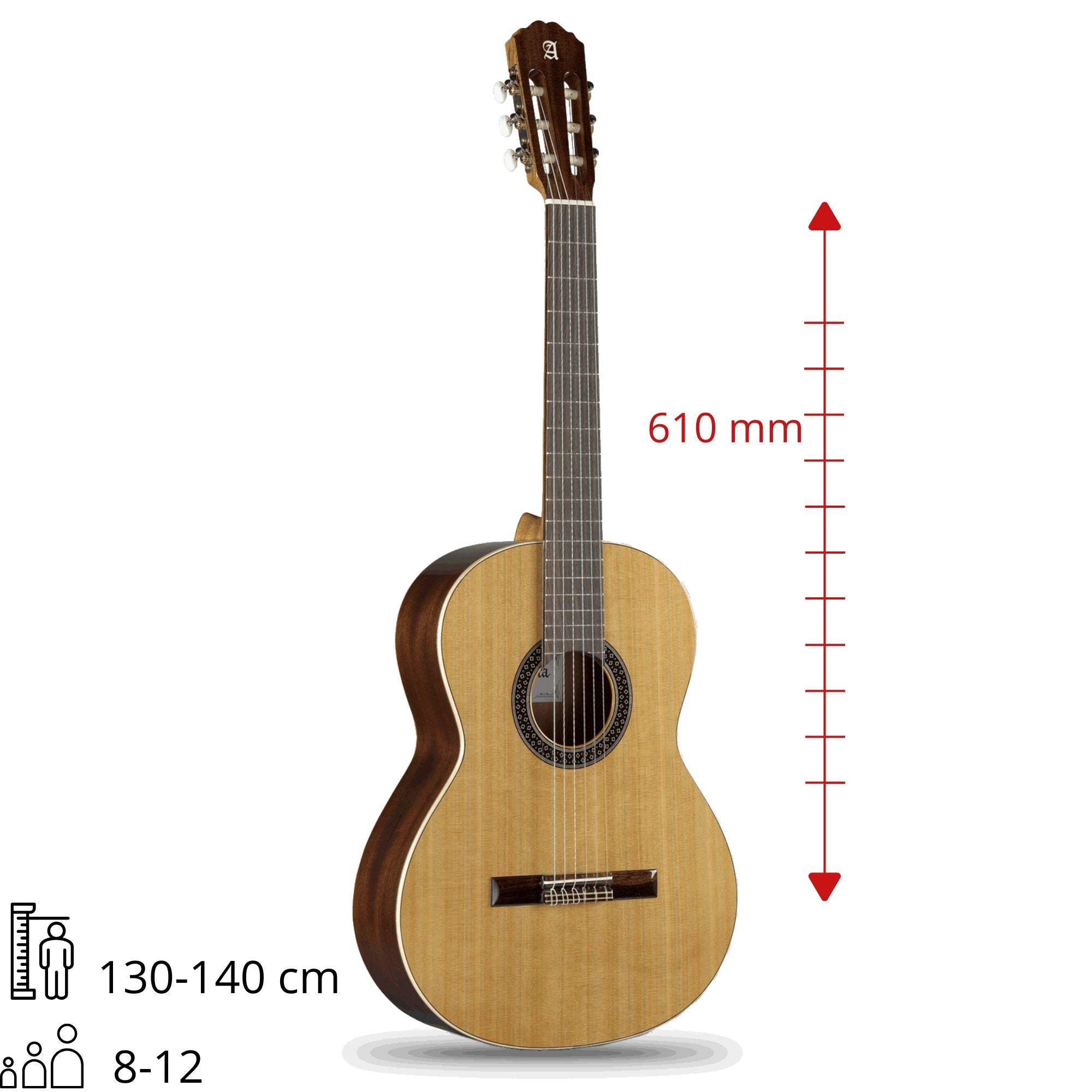 Alhambra 1 C HT - 3/4 - Alhambra Guitarras