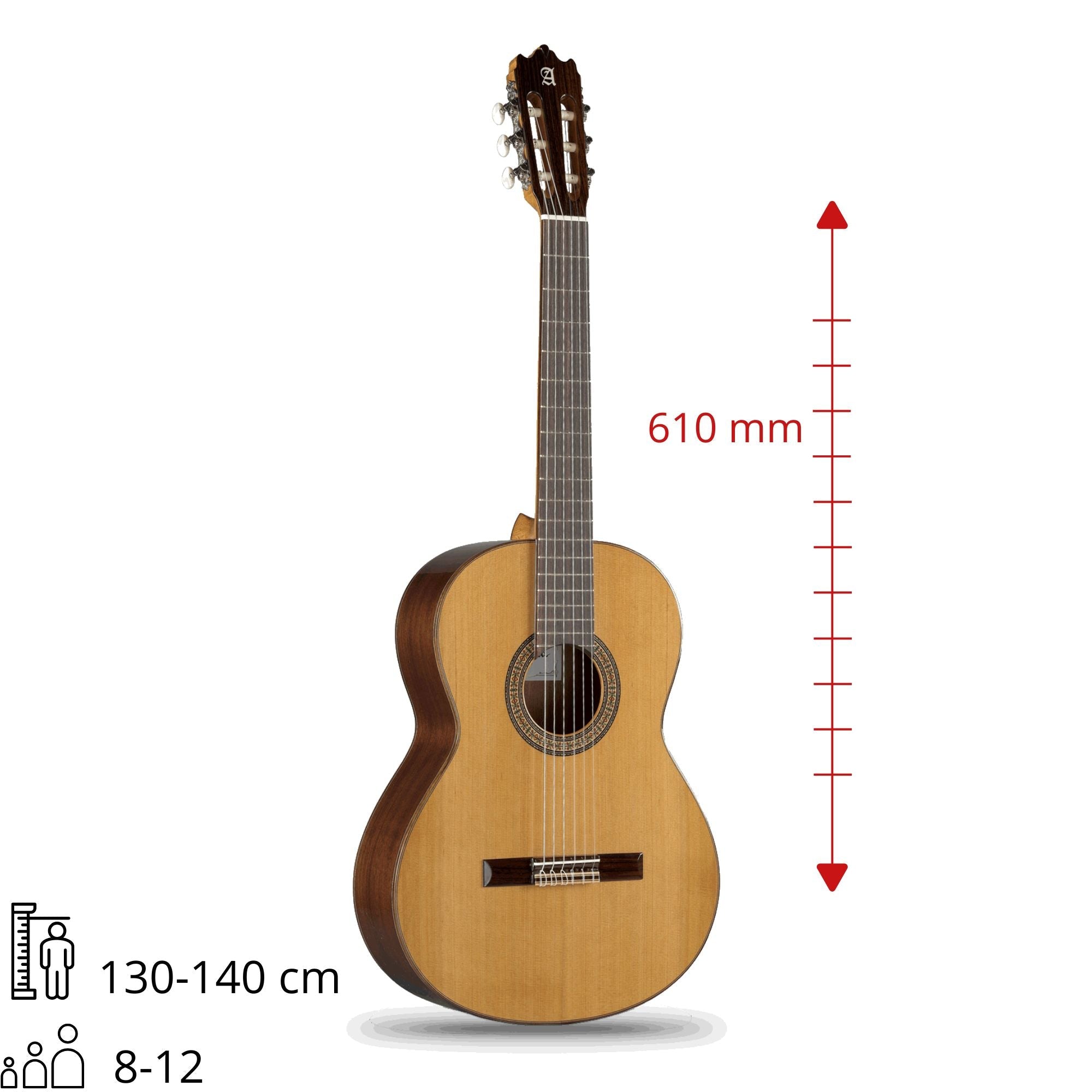 Alhambra 3C - 3/4 - Alhambra Guitarras