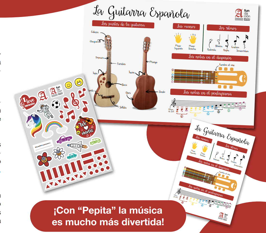 Pepita, mi primera Guitarra - Alhambra Guitarras